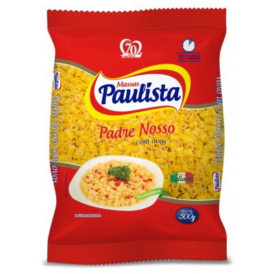 12675 - macarrão padre nosso ovos Paulista 500g