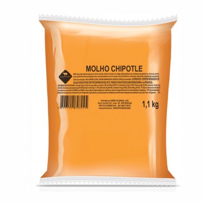 12787 - molho chipotle Junior sachê 1,1kg