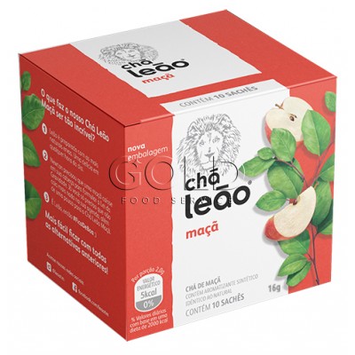 13039 - chá maçã Leão 10 envelopes