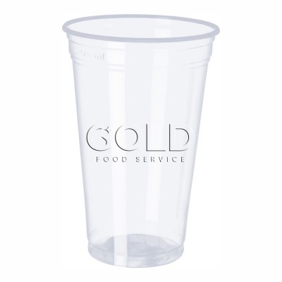 13069 - copo descartável 500ml transparente liso PP Copobras 50un PPT550 (tampas 2414/3901/3902)
