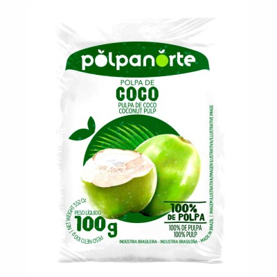 13202 - polpa de coco polpanorte 10 x 100g