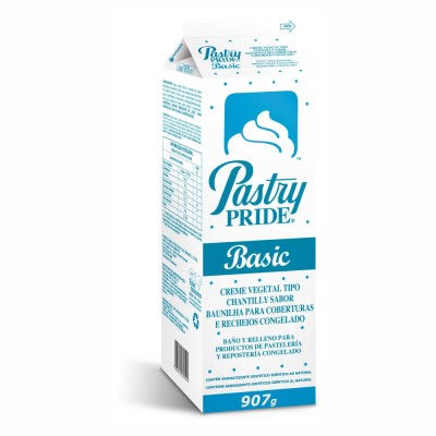 13257 - chantilly congelado Pastry Pride basic 907g