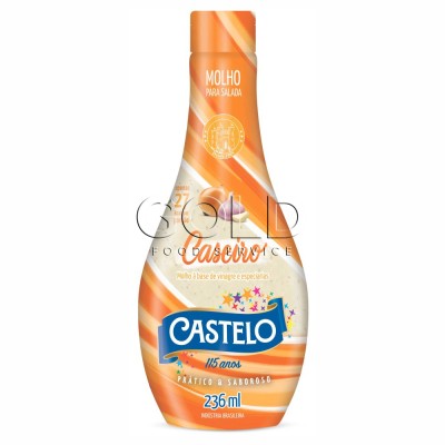 13328 - molho para salada caseiro Castelo 236ml