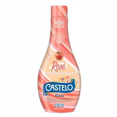 13331 - molho para salada rosé Castelo 236ml