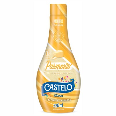 13332 - molho para salada parmesão Castelo 236ml
