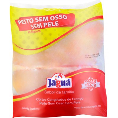 13605 - Frango - filé de peito inteiro com sassami Jaguá pacote