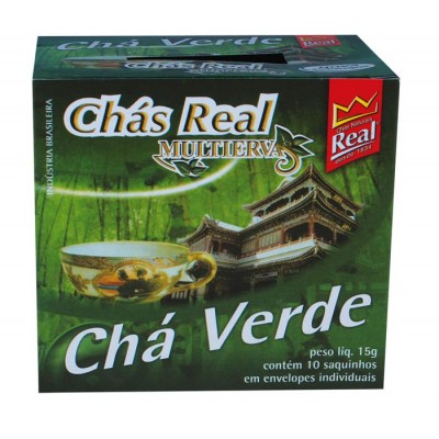 13713 - chá verde Real 10 envelopes
