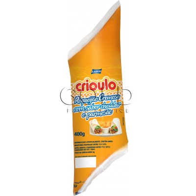 13906 - requeijão cheddar Crioulo 400g