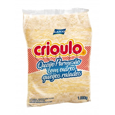 13907 - queijo ralado fino Crioulo 1kg
