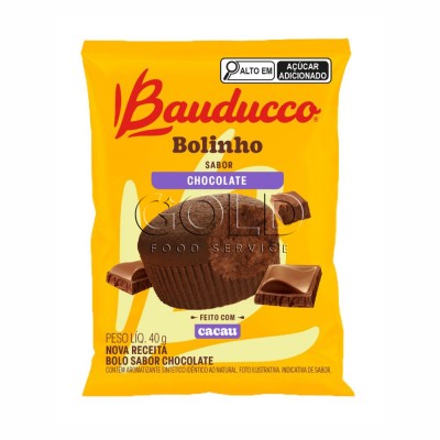 13914 - bolinho chocolate Bauducco 16 x 40g