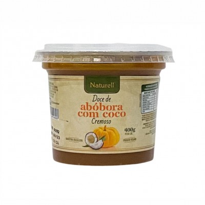 13917 - doce abóbora 400g c/coco Naturell