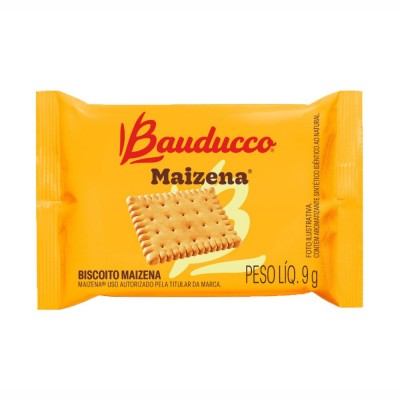 13951 - sachê biscoito Maizena Bauducco 410 x 9g