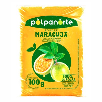 14024 - polpa de maracujá polpanorte 10 x 100g