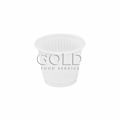 14256 - copo descartável 50ml branco PS Cristalcopo 100un CC-050BR