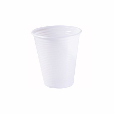 14258 - copo descartável 180ml branco PS Cristalcopo 100un cc-180br (tampa 4389)