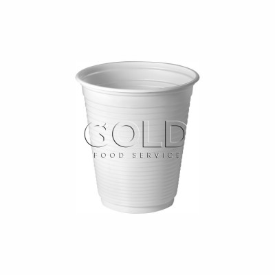 14280 - copo descartável 180ml branco PP Copobras 100un CF180