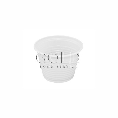 14430 - pote 100ml branco PS Cristalcopo 100un P-100br (tampa 14389)
