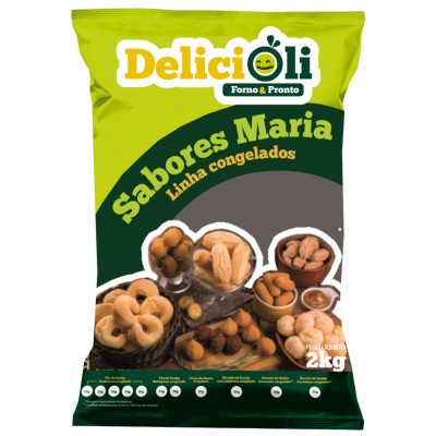 14524 - bolinha de queijo congelada 25gr Delicióli 2kg
