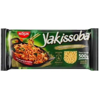 14741 - macarrão P/yakisoba Nissin 500g