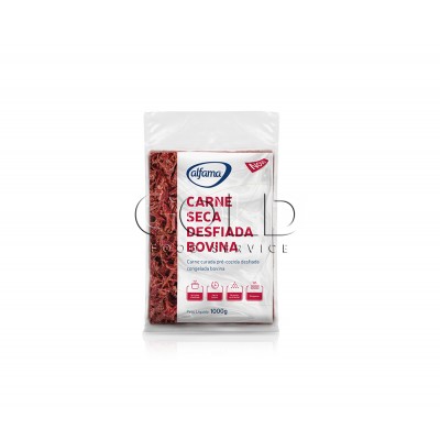14773 - bovino - carne desfiada sabor carne seca congelada 1kg Alfama