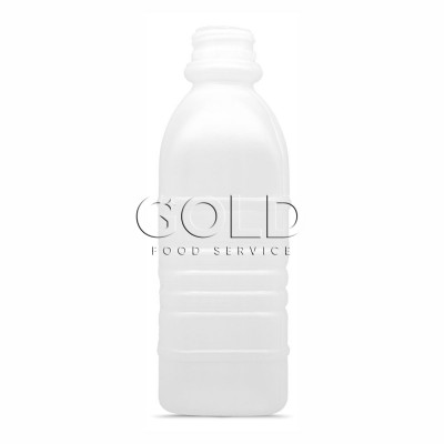 14837 - frasco 500ml quadrado com tampa transparente com lacre Orien 100un