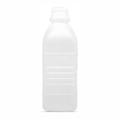 14837 - frasco 500ml quadrado com tampa transparente com lacre Orien 100un