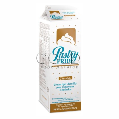 14925 - chantilly congelado Pastry Pride chocolate 907g