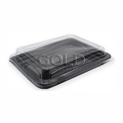 14957 - embalagem oriental retangular com tampa 25,5 x 19cm Shiki 100un SK-04