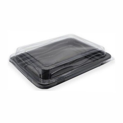 14957 - embalagem oriental retangular com tampa 25,5 x 19cm Shiki 100un SK-04