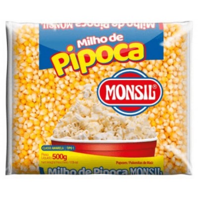 14989 - milho pipoca Monsil 500g