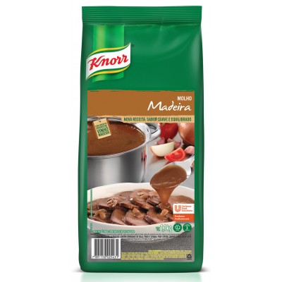 15002 - molho madeira Knorr 1,1kg rende 12,2L