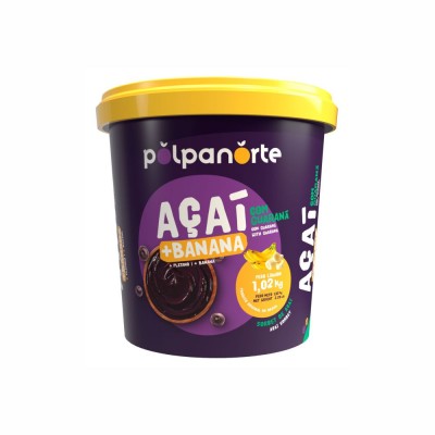 15108 - açaí banana polpanorte pote 1,02kg