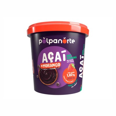 15133 - açaí morango polpanorte pote 1,02kg