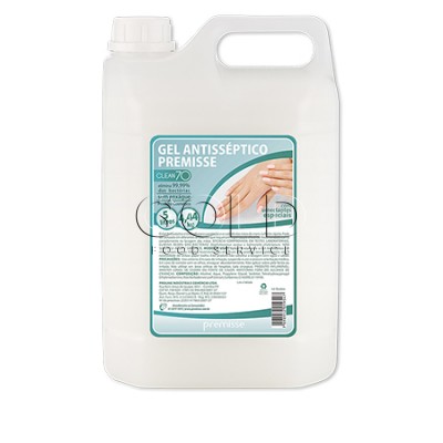15464 - álcool gel 70 graus antisséptico Clean 70 Premisse 5L