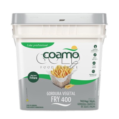 15519 - gordura Fry 400 Coamo balde 14,5kg