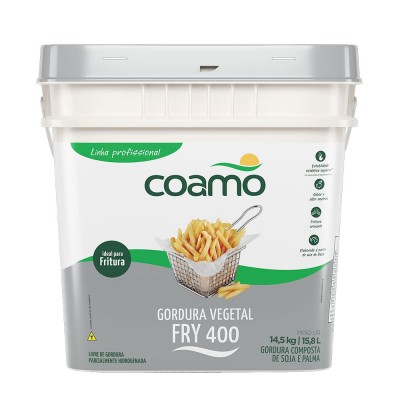 15519 - gordura Fry 400 Coamo balde 14,5kg