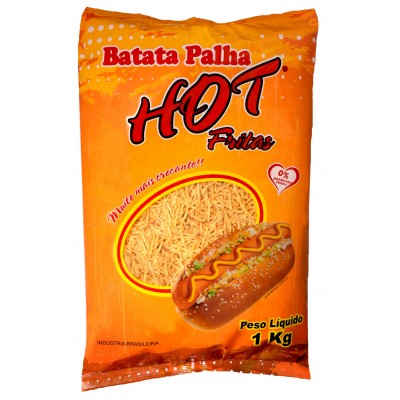 15535 - batata palha Hot fritas 1kg