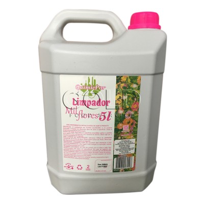 15553 - desinfetante 5L limpador perfumado Mil flores quimicpar