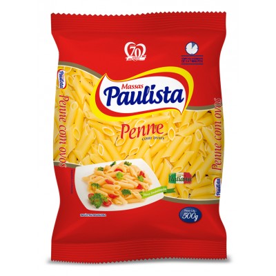 15825 - macarrão penne ovos Paulista 500g