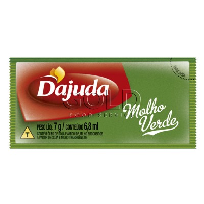 15869 - sachê molho verde (maionese verde) D'ajuda 192 x 7g