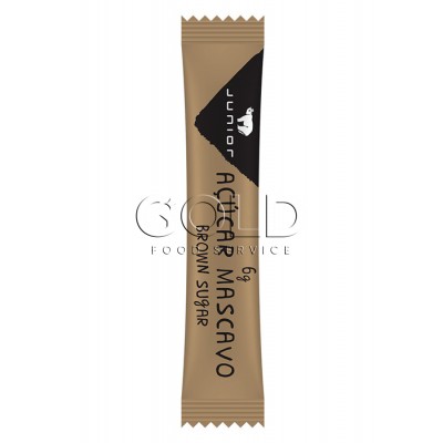 15871 - sachê açúcar mascavo Junior 250 x 6g
