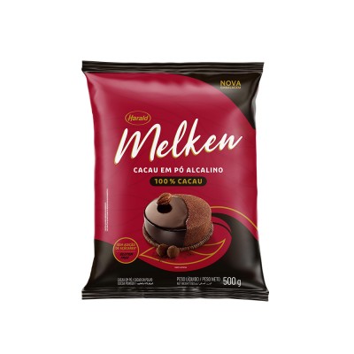 15926 - cacau pó 100% cacau 500g Melken Harald