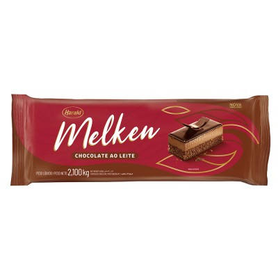 15942 - chocolate ao leite barra 2,1kg Melken Harald