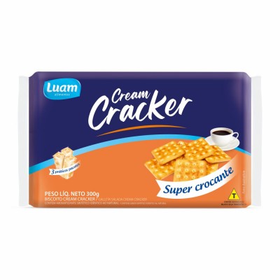 16063 - biscoito cream Cracker Luam 300g