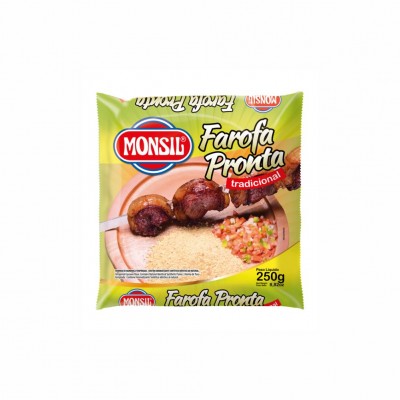 16088 - farofa mandioca tradicional Monsil 250g