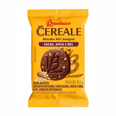 16101 - sachê biscoito cacau cereale Bauducco 400 x 12,5g