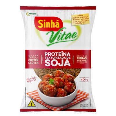 16222 - proteína soja escura Sinhá Vitae 400g