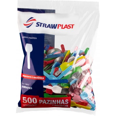 16282 - pazinha pequena mista Strawplast 500un