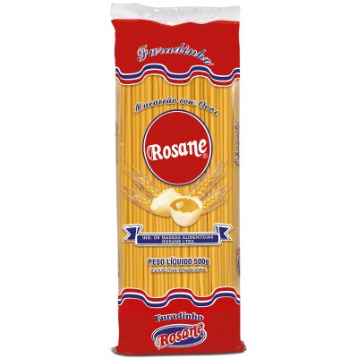 16316 - macarrão espaguete furadinho ovos Rosane 500g