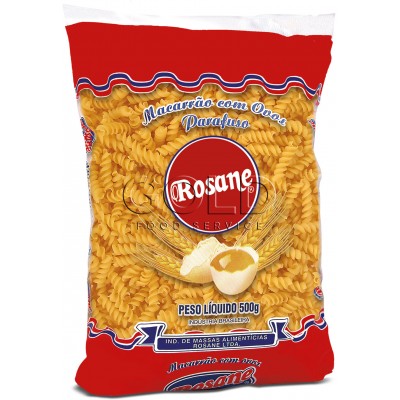 16321 - macarrão parafuso ovos Rosane 500g